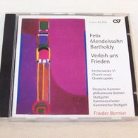 CD - Felix Mendelssohn Bartholdy / Verleih uns Frieden, Carus-Verlag 1999