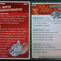 Karte 41 " Tom & Jerry / Voll Dufte Weihnachtsknete ! "
