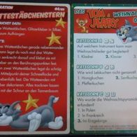 Karte 44 " Tom & Jerry / Wattestäbchenstern "