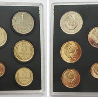 1979, USSR, official Leningrad Mint set, in original packaging, proof-like, UNC