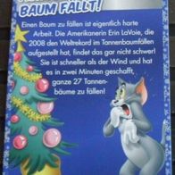 Karte 49 " Tom & Jerry / Achtung, Baum fällt ! "