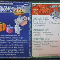 Karte 53 " Tom & Jerry / Knusper, Knusper Knäuschen "
