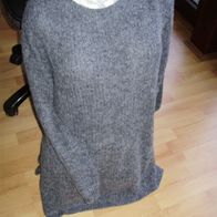 Pepe Jeans Kuschel Kleid grau Wolle / Mohair grau M L