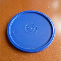 blauer Ersatzdeckel Aufbewahrungsdose rund, 9 cm Durchmesser