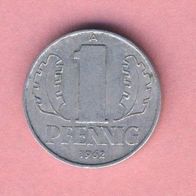 DDR 1 Pfennig 1962 A.