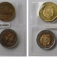 2007-2008, Peru, a set 7 pcs coins