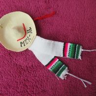 NEU: Anstecker Mini Sombrero Mexiko 5,5 cm Anstecknadel Brosche Accessoires Hut
