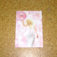1x Christina Aguilera Inspire Duftkarte Postkarte Ansichtskarte