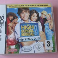 Nintendo DS Spiel - Disney High School Musical 2 mit Anleitung