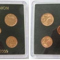 2009, Greece, complete coins set 1 eurocent-2 euro, 8 pcs, original box-capsule