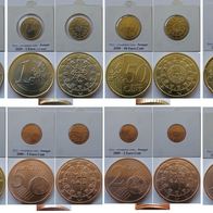 2009-Portugal, a set of Portuguese euro coins, UNC