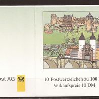 Bund 294 Markenheft 33 potfrisch, 800 Jahre Heidelberg