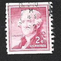 USA Briefmarke " Thomas Jefferson " Michelnr. 654 C o