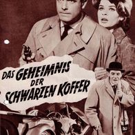 Filmprogramm IFB Nr. 6012 Das Geheimnis der schwarzen Koffer oEdgar Wallace 8 Seiten