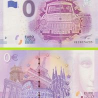 0 Euro Schein 30 Jahre Mauerfall XECD 2019-2 selten Nr 85400