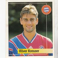 Panini Fussball Junior 95/96 Oliver Kreuzer FC Bayern München Nr 4