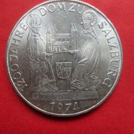 50 Schilling 1200 Jahre Dom zu Salzburg, 1974 in stgl., 640er Silber