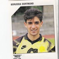Panini Fussball 1993 Ned Zelic Borussia Dortmund Nr 47