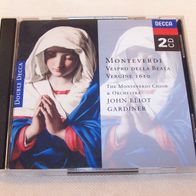 2 CD - Set - Monteverdi / Vespro della Beata Vergine 1610, Decca Records 1994