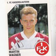 Panini Fussball 1993 Martin Wagner 1. FC Kaiserslautern Nr 126