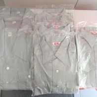 DDR NVA GST Polizei * Uniform Blusen Hemd grau Gr.42 - noch original verpackt