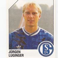 Panini Fussball 1993 Jürgen Luginger FC Schalke 04 Nr 276