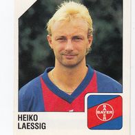 Panini Fussball 1993 Heiko Laessig FC Bayer 05 Uerdingen Nr 322