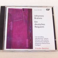CD - Johannes Brahms / Ein deutsches Requiem, Carus Records 1998