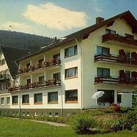 72270 Baiersbronn - Obertal ADAC - Hotel zum Engel 1978 sehr schön gestempelt