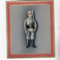 Union WHW Abzeichen Porzellan Figürchen Infanterist 1937/38 #107
