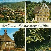 89551 Königsbronn 4 Ansichten um 1980