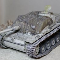 Maßstab 1:35 Dragon Sturmgeschütz IIIG Winter gebaut und gealtert Plane PanzerArt