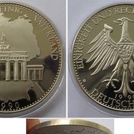 1990, a commemorative medal: „Germany - united fatherland”