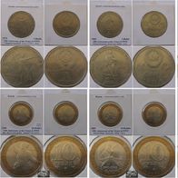 1965/2010-USSR/ Russia-set 8 pcs coins-The anniversaries of the End of World War II