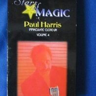 Zaubertricks VHS Stars of Magic Paul Harris Immaculate close-up! engl.