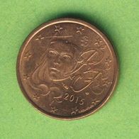 Frankreich 5 Cent 2015