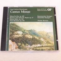 CD - Josef Gabriel Rheinberger / Cantus Missae, Carus Verlag 1989