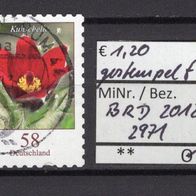 BRD / Bund 2012 Freimarke: Blumen (XXVI) MiNr. 2971 gestempelt