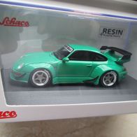 Schuco Pro.R 43 Rauh Welt RWB 1:43 Porsche 993 grün*