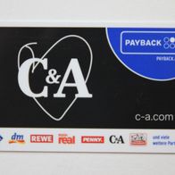 Payback Karte von C&A, Nr. 16005105 (Hauptkarte)