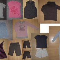 Damen-Bekleidungspaket, Gr. M, Shirts, Rock, Bermuda, Kleid, Bluse usw.
