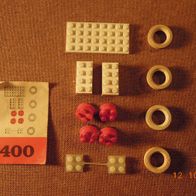 Lego System 400 60er/70er Jahre, Räder