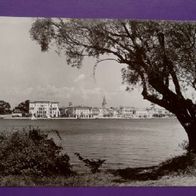 malerische Ansicht von Porec auf Istrien 1957
