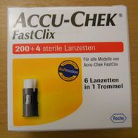 ACCU-CHEK FastClix 204 Lanzetten Akku - Accu-CHECK - NEU / OVP -