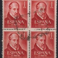 Spanien  1265 O 4 er Block #054278