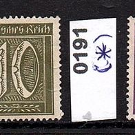 K410 Deutsches Reich Mi. Nr. 158 + 159 + 191 + 208-I  (siehe Scan)  ( * )