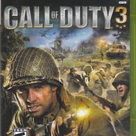 Microsoft XBOX 360 Spiel - Call of Duty 3 (NTSC-US, spielbar auf PAL) (komplett)