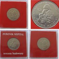 1985, Poland, 100-Zlotych coin, Polish Women´s Memorial Hospital Center