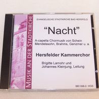 CD - " NACHT " / Hersfelder Kammerchor, HGS Tontechnik 2006