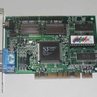 Grafikkarte, PCI, S3 Trio 64V+ (86C765), Retro-Grafikbeschleuniger